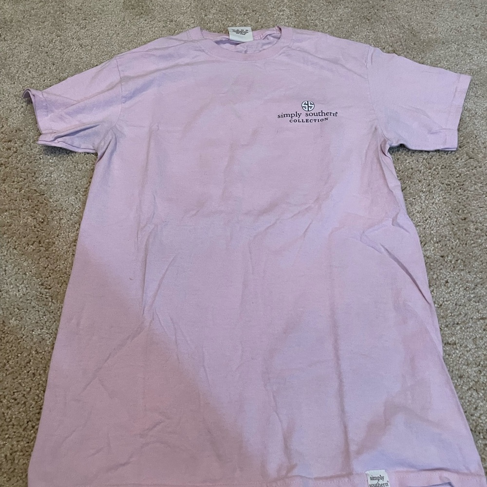 Simply Southern Women's Pink T-Shirt